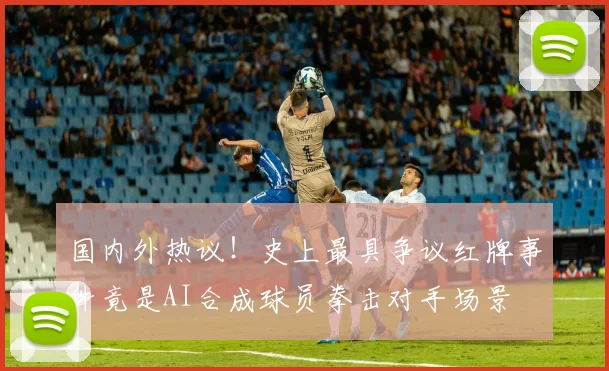 国内外热议！史上最具争议红牌事件竟是AI合成球员拳击对手场景