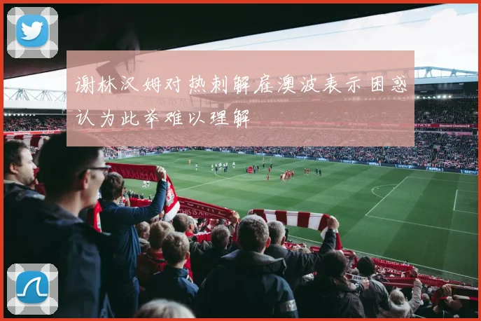 谢林汉姆对热刺解雇澳波表示困惑认为此举难以理解